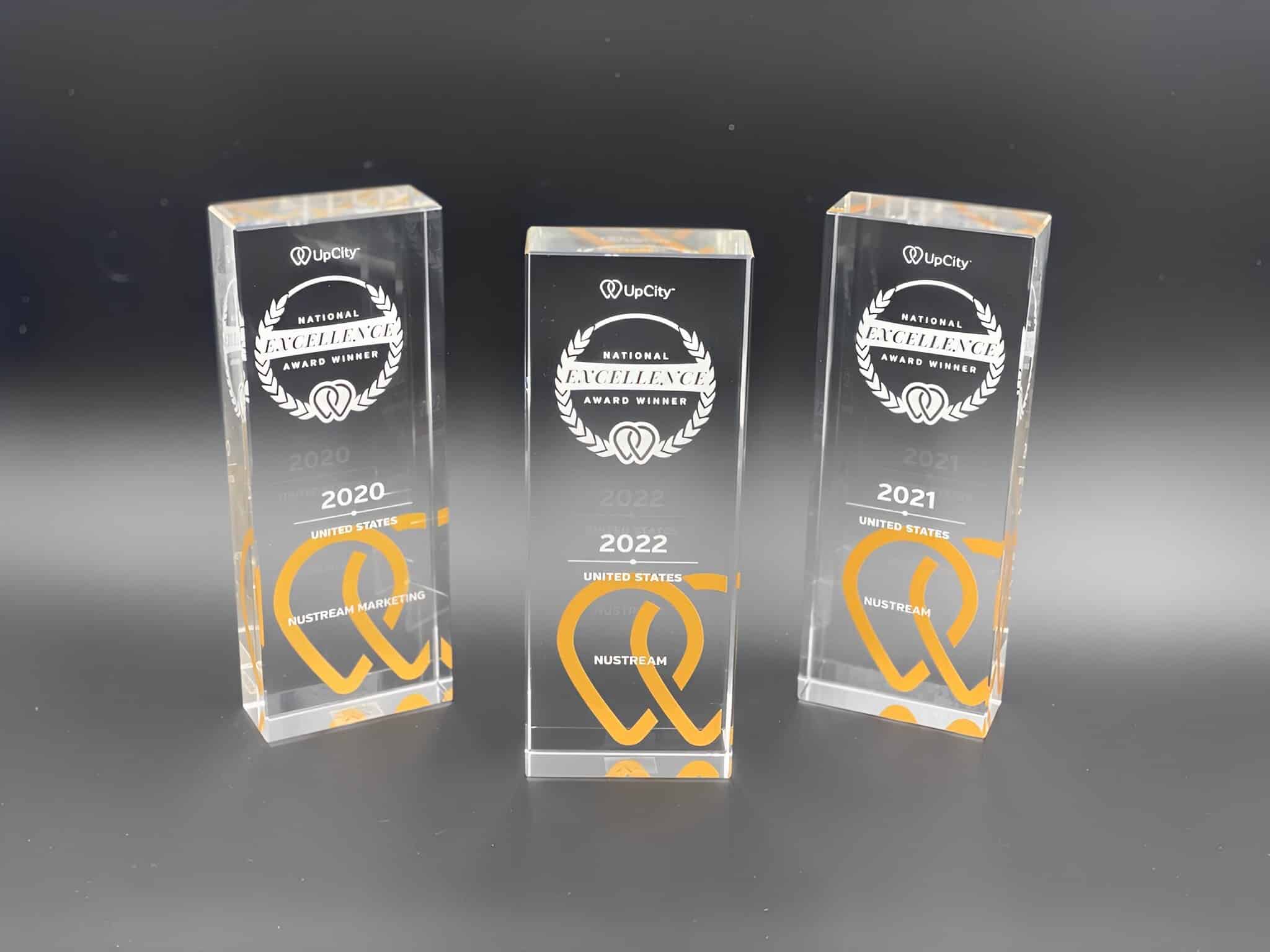 Nustream awarded UpCity National SEO award 2024